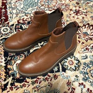 Brown Nordstrom Rack Chelsea Boots
